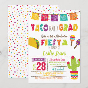 Taco Bout a Grad Graduation Invitation - WH