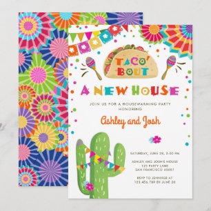Taco Bout A New House Fiesta Housewarming Party Einladung