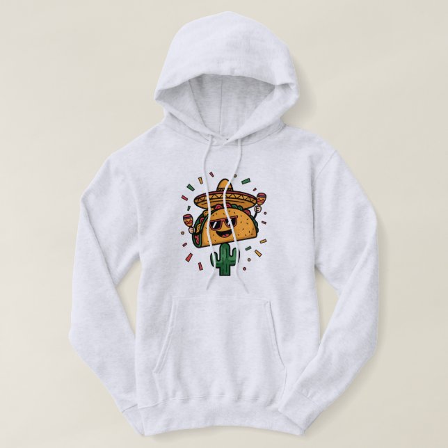 Taco "Bout a Party! Hoodie (Design vorne)