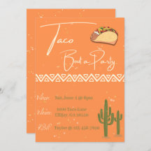 Taco 'Bout a Party | Invitations