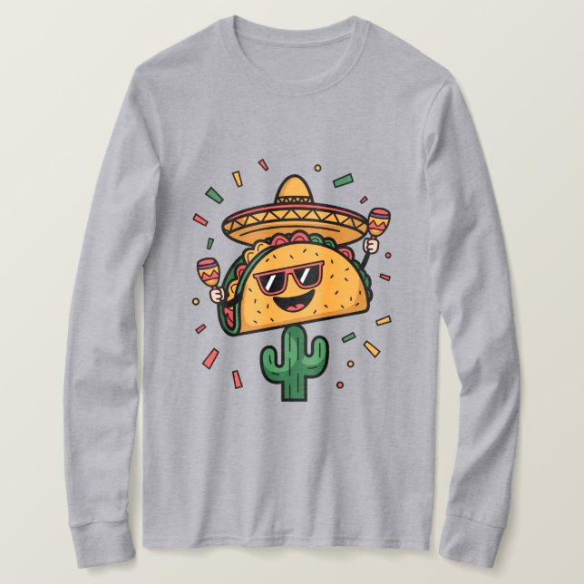 Taco "Bout a Party! T-Shirt (Design vorne)