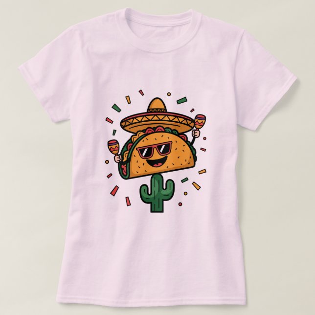 Taco "Bout a Party! T-Shirt (Design vorne)