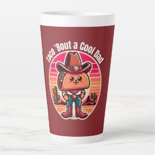 Taco ’Bout ein cooler Dad Lustiger Cowboy Milchtasse
