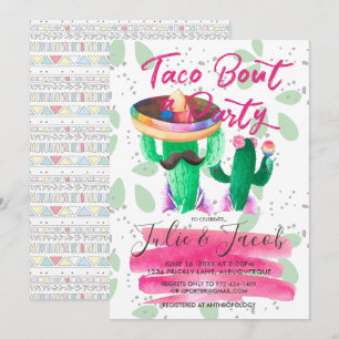 Taco Bout Eine Party Verlobungsfeier Einladung