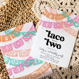 Taco Bout - Einladung zum 2. Geburtstag