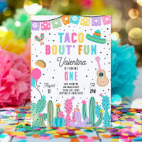 Taco Bout' Fun 1. Geburtstag Fiesta Mexikanisches