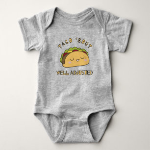 Taco 'bout gut eingestellt, chiropraktisches Baby, Baby Strampler