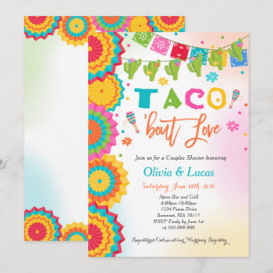 Taco Bout Liebe Einladung Paare Fiesta Dusche