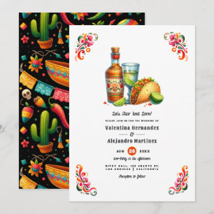Taco 'bout Liebe: Feste Fiesta-Hochzeit Einladung