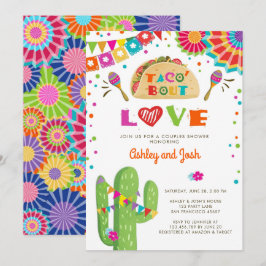 Taco Bout Liebe Fiesta Paare Dusche Einladung