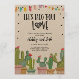 Taco Bout Liebe Fiesta Paare Dusche Einladung Kakt