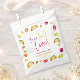 Taco Bout Liebe! Fiesta Wedding Couples Dusche Geschenktütchen