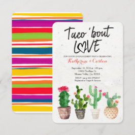 Taco Bout Love Cactus Invitation