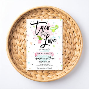 Taco Bout Love Hochzeits-Einladung Einladung