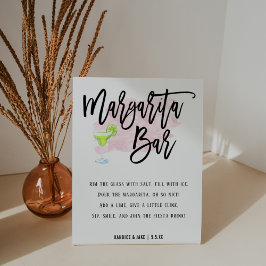 Taco Bout Love Margarita Bar Pedestal Sign Sockelschild