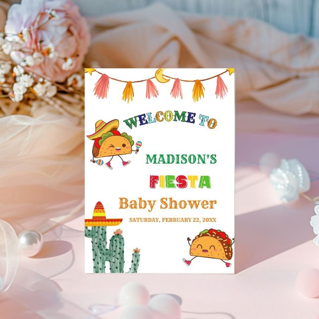 Taco Bout Mexikos Baby Dusche Begrüßungszeichen Sockelschild (Von Creator hochgeladen)