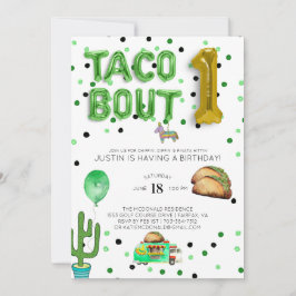 Taco Bout One | Einladung zum ersten Geburtstag