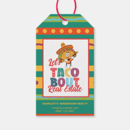 Taco Bout Real Anwesen Pop by Marketing Geschenkanhänger