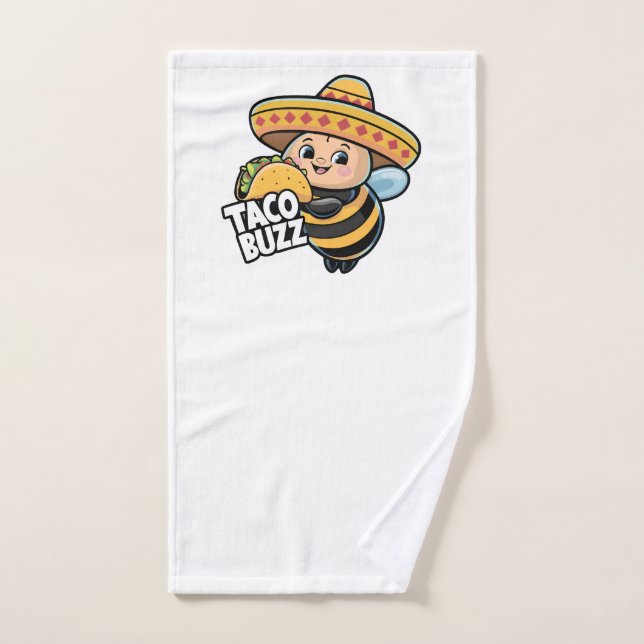 Taco Buzz Bumble Bee Handtuch (Handtuch)