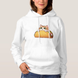Taco Cat | Niedliche Kitty in einem Taco | Zweckmä Hoodie