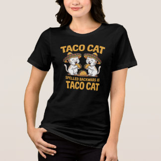 Taco Cat Tri-Blend Shirt