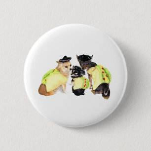 Taco-Chihuahua Button