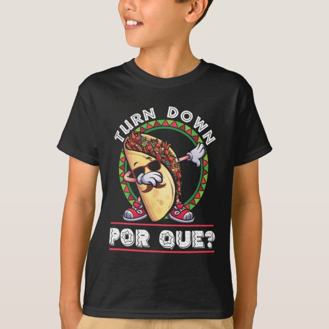 Taco Cinco De Mayo T-Shirt (Vorderseite)
