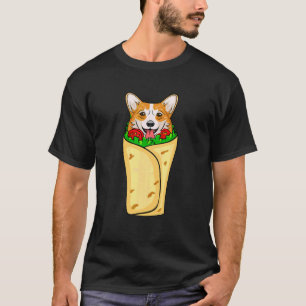 Taco Corgi Cinco De Mayo Mexiko Sombrero Fiesta T-Shirt