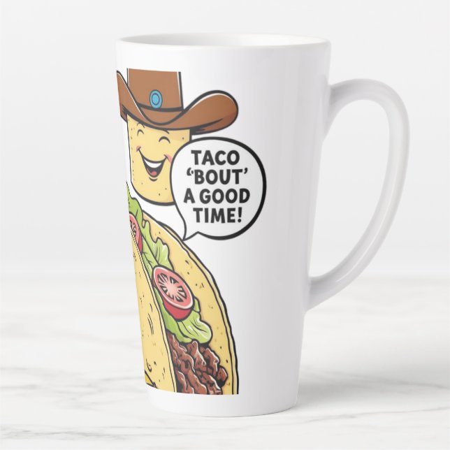 Taco Cowboy Fun Tasse (Rechts)