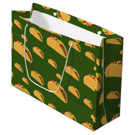 Taco Dienstag Design - Geschenktasche - Groß Große Geschenktüte