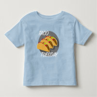 Taco Dienstag Design - Kleinkind Fine Jersey T - S
