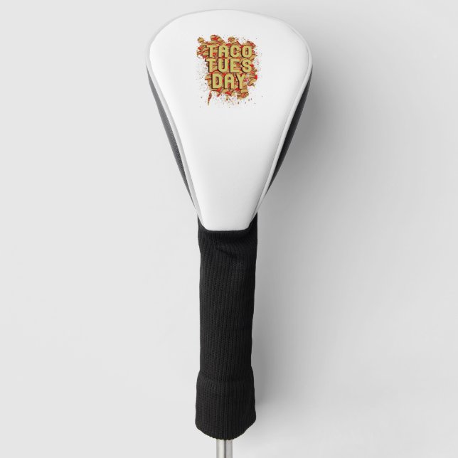 Taco Dienstag Golf Headcover (Vorderseite)
