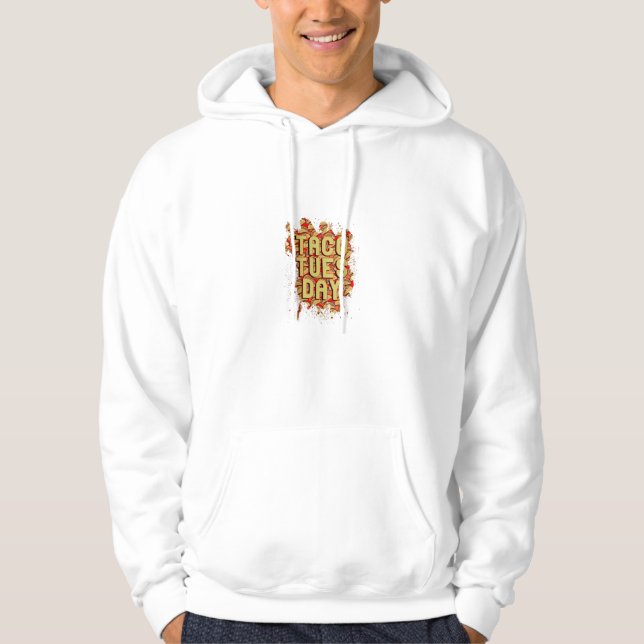Taco Dienstag Hoodie (Vorderseite)