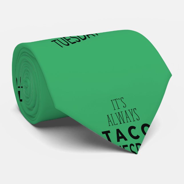 TACO DIENSTAG KRAWATTE (Gerollt)