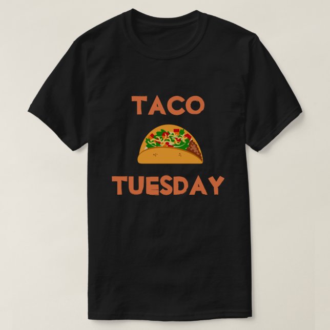 Taco Dienstag T-Shirt (Design vorne)