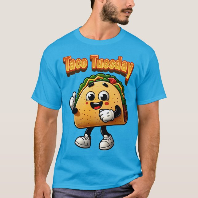 Taco Dienstag T-Shirt (Vorderseite)