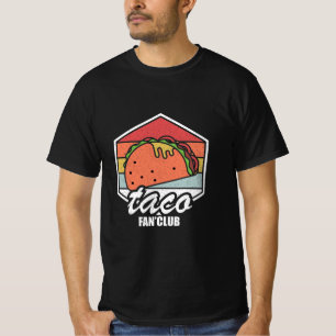 Taco-Fanclub Retro-Takos mit mexikanischer Küche T-Shirt