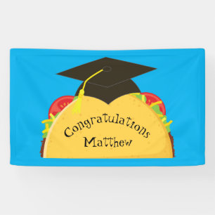 Taco Fiesta Graduierungspartei Mexikanisch Banner