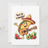 Taco Fiesta mit Gitarre und hispanischem Flair