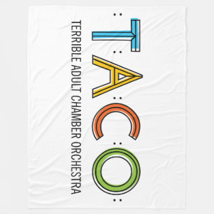 TACO Fleece-Decke, 60" x80 " Fleecedecke
