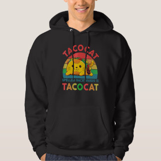 Taco Frauen Männer Jugend Rückwärts buchstabiert Hoodie