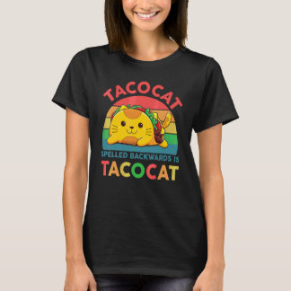 Taco Frauen Männer Jugend Rückwärts buchstabiert T-Shirt
