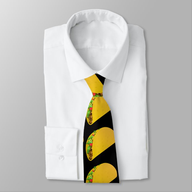 TACO FUNNY MEN'S Neck Tie Krawatte (Gebunden)