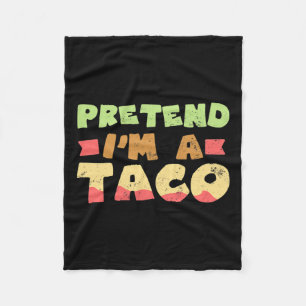 Taco Halloween Kostümdesign Vorgeben, ich bin ein  Fleecedecke