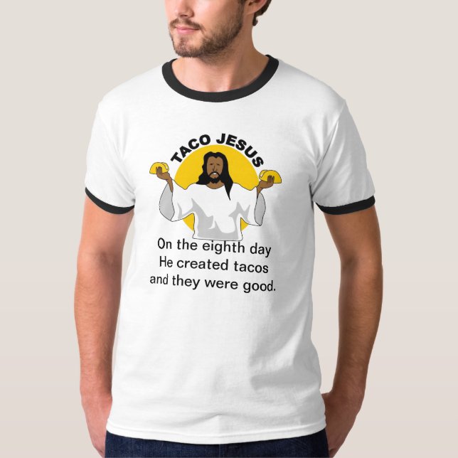 Taco Jesus T-Shirt (Vorderseite)