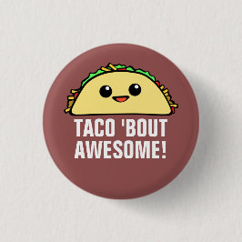 Taco-'Kampf fantastisch Button