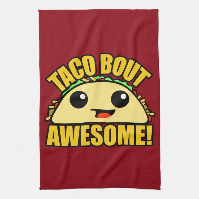 Taco-Kampf fantastisch Handtuch (Vertikal)
