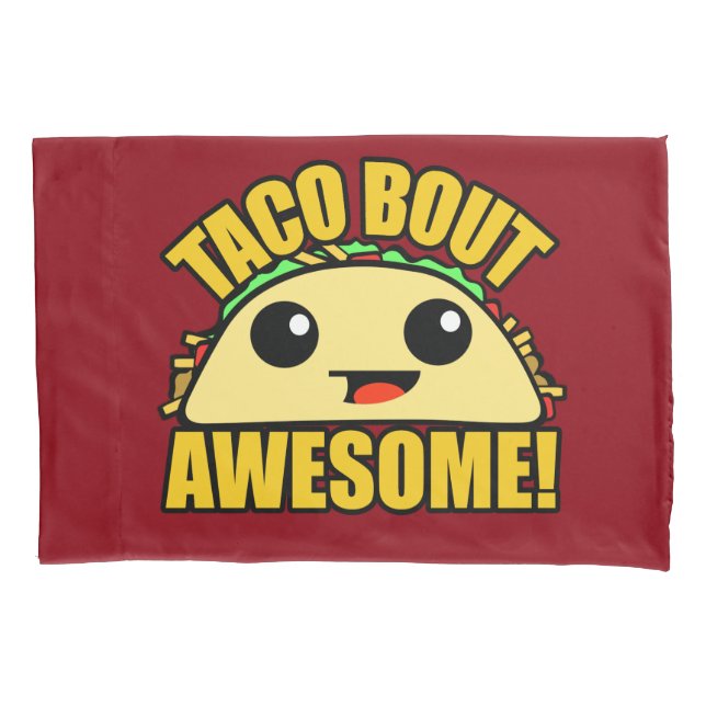 Taco-Kampf fantastisch Kissenbezug (Vorderseite)