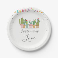 Taco-Kampf-Liebe-Fiesta-Brautparty-Papier-Teller