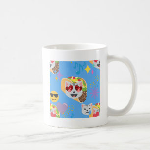 Taco-Katze-Emoji Kaffeetasse